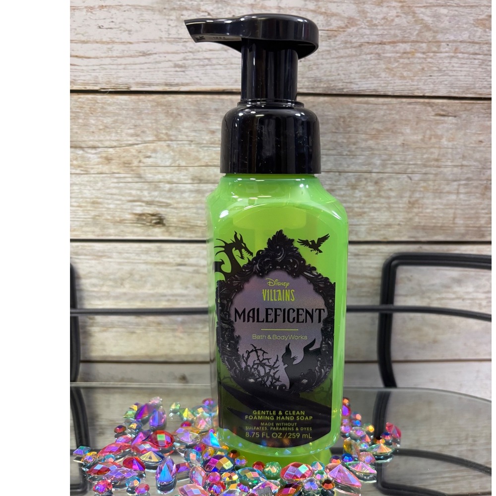 Bath Body Works Disney Villains Maleficent Foaming Hand Soap Gentle Clean 8.75oz